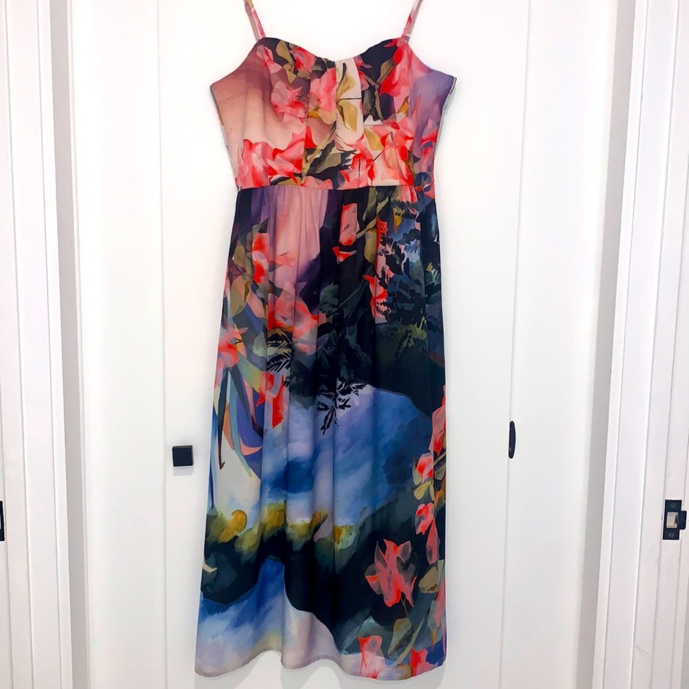 NWT Anthropologie Corelynncalter Floral Dress Size 10